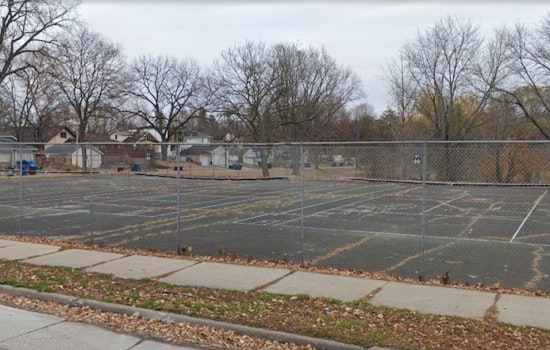 Minneapolis to Transform Aging Tennis Courts into Pollinator Lawn, Clay Courts, and Bike Skills Course