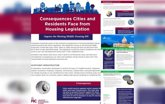 Minnesota Lawmakers Consider Bills Limiting Local Control, Maple Grove Joins Opposition