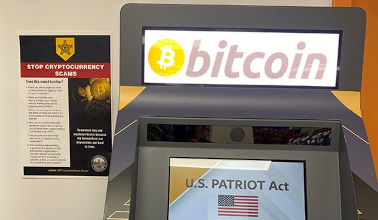 Minnetonka Police Partner with Secret Service to Warn Residents About Bitcoin ATM Scams