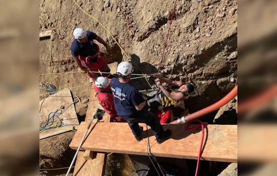 Miraculous Rescue in Dallas, Georgia as Worker Trapped in Trench Collapse is Saved