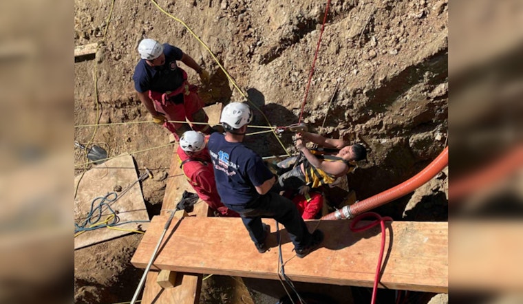 Miraculous Rescue in Dallas, Georgia as Worker Trapped in Trench Collapse is Saved