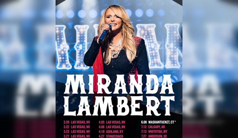 Miranda Lambert Set to Electrify the Illinois State Fair Stage in August