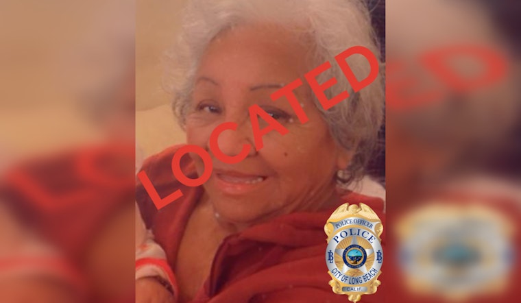 Missing 68-Year-Old Woman Found Unharmed in Long Beach After Two-Week Disappearance