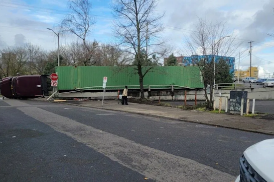 Morrison Bridge Reopens After Semi-Truck Rollover Snarls Portland Traffic