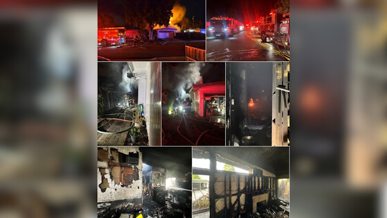 Mountain View Family Displaced, One Injured as House Fire Causes Over $800K in Damages