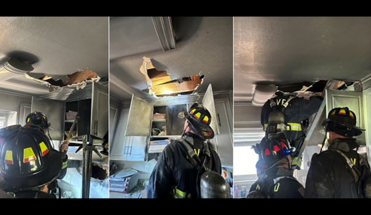 Mountain View Residents Extinguish Kitchen Fire, No Injuries as Firefighters Control Blaze