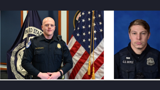 MPD and USCP Officers Honored with Lifesaving Medals for Rescuing Man on Hopscotch Bridge