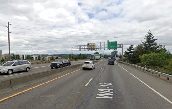 Multiples Injuries in State Route 18 Collision in Auburn, Traffic Snarls Across Eastbound Lanes
