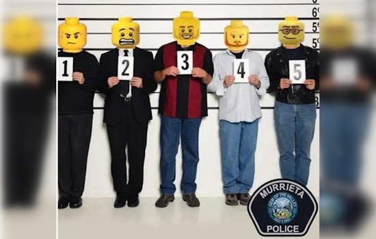 Murrieta Police to Stop Using Lego Heads on Suspects' Photos After Company's Request