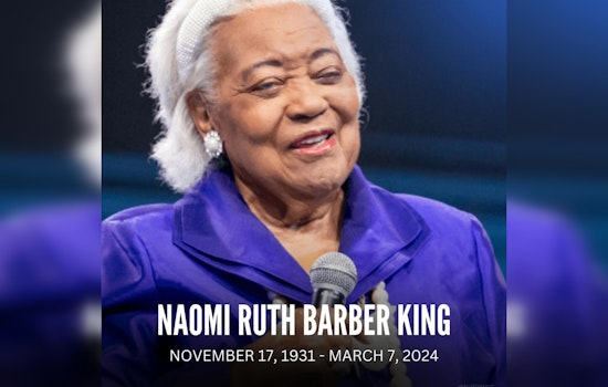 Naomi Ruth Barber King, Matriarch of MLK Family and Civil Rights Champion, Passes Away at 92 in Atlanta