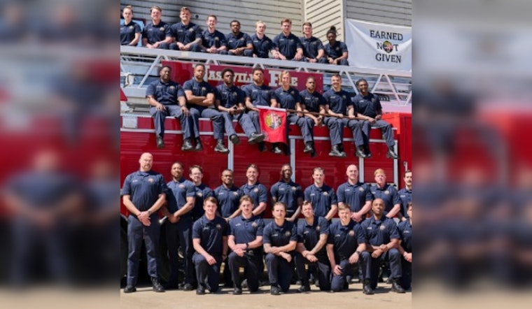 Nashville to Welcome Over 30 New Firefighters in April Ceremony