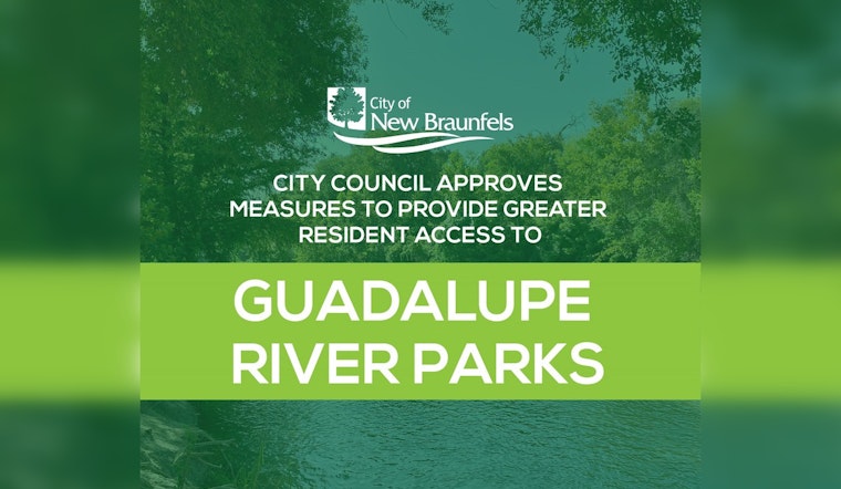 New Braunfels City Council Approves Parking Fees for Non-Residents at River Parks