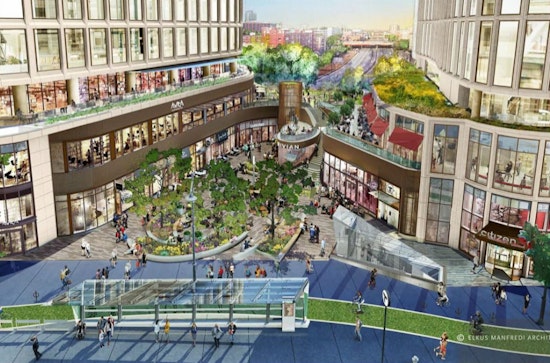 New 'European-Style' Plaza, Lyrik, to Open Over Mass. Turnpike in Boston's Back Bay