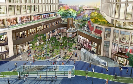 New 'European-Style' Plaza, Lyrik, to Open Over Mass. Turnpike in Boston's Back Bay
