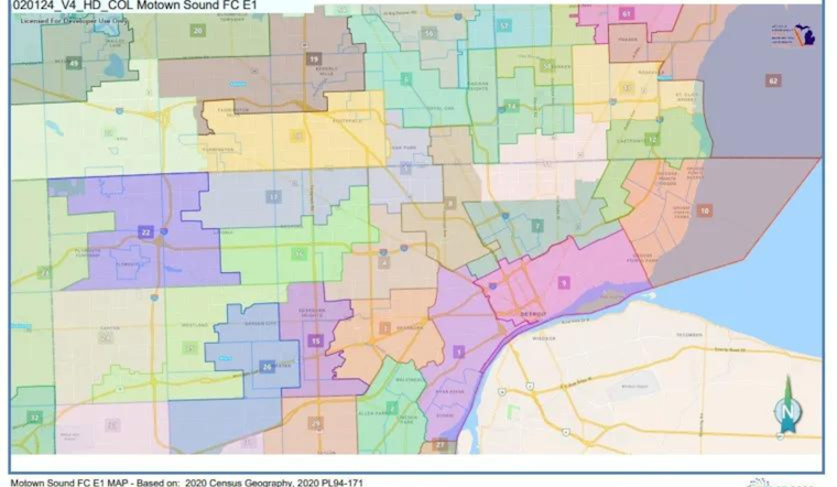 New Southeast Michigan House Map Aims for Equity, Overhauls Detroit Districts Amid Gerrymandering Fix