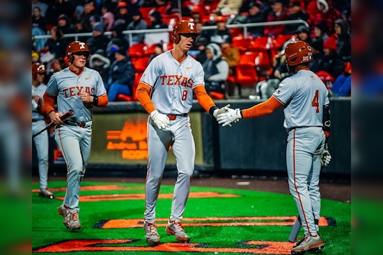 No. 24 Texas Longhorns Overwhelm No. 17 Texas Tech in Big 12 Baseball Opener with 22-8 Victory