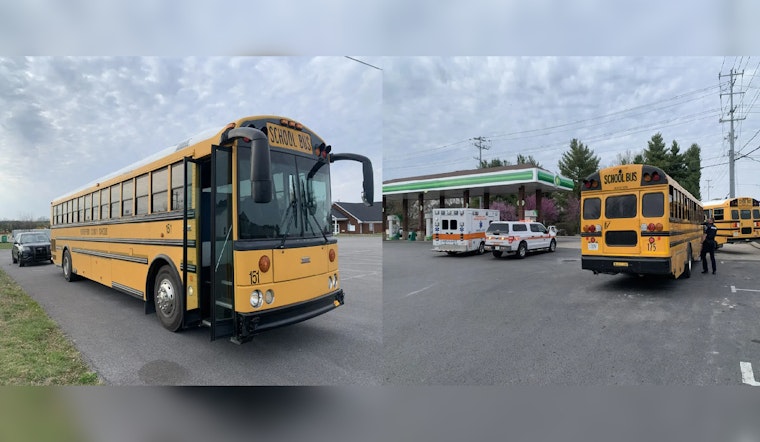 No Injuries Reported Among Students in Two Separate Murfreesboro School Bus Crashes