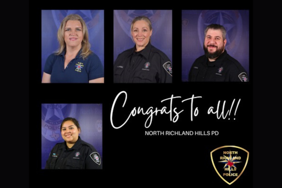North Richland Hills Police Celebrate Promotions, Enhancing Leadership Within Ranks