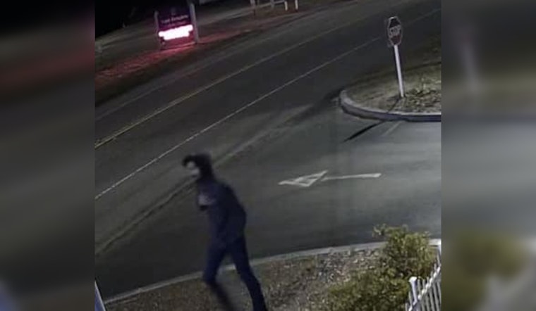 Northborough Police Station Window Shattered in Early Morning Vandalism, Suspect Sought