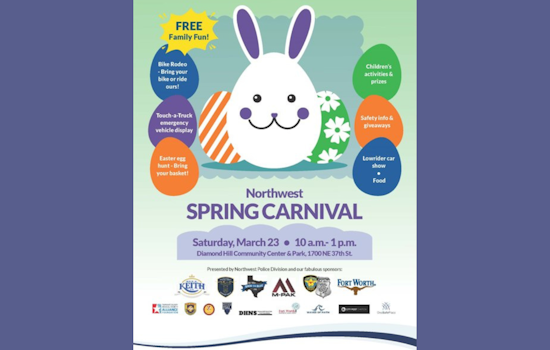 Northwest Spring Carnival Delights with Family Fun, Safety Education and Egg Hunts