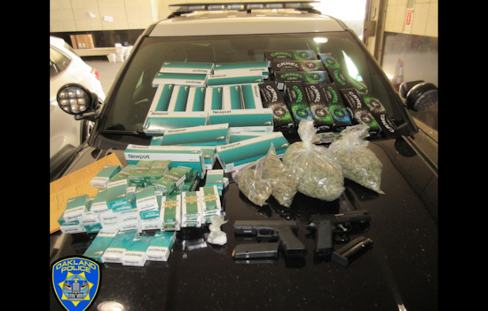 Oakland Police and DEA Joint Operation Leads to Seizure of Drugs and Firearms in Tobacco Shop