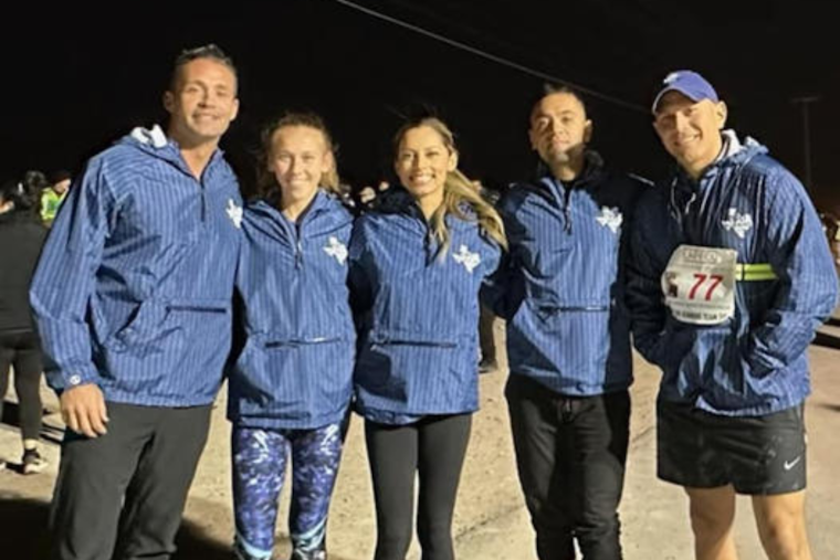Officer Sets New Female Record, Leads Team to Victory in Baker to Vegas Relay Race