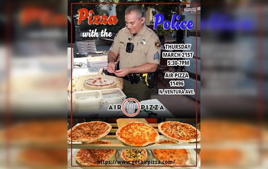 Ojai Police Department Hosts "Pizza with the Police" Event to Strengthen Community Ties