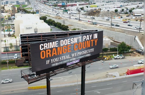 Orange County DA's Office Launches Multi-County "Crime Doesn't Pay" Ad Blitz to Deter Thieves