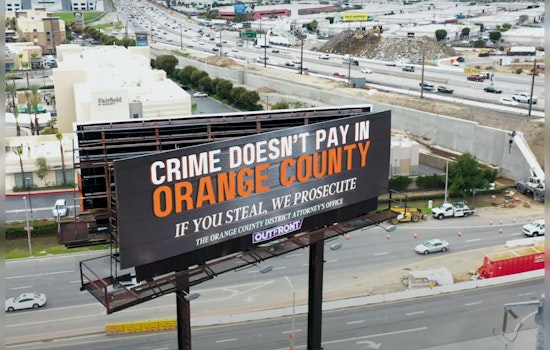 Orange County DA's Office Launches Multi-County "Crime Doesn't Pay" Ad Blitz to Deter Thieves