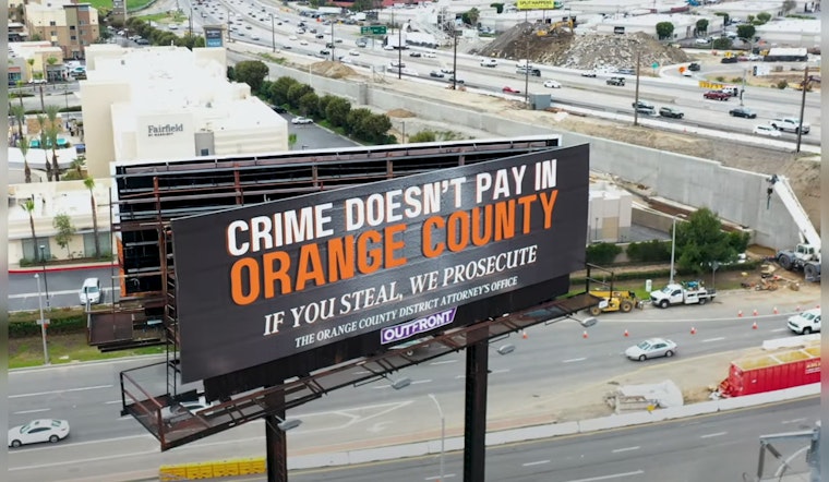 Orange County DA's Office Launches Multi-County "Crime Doesn't Pay" Ad Blitz to Deter Thieves