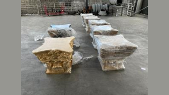 Otay Mesa CBP Officers Snag Van Carrying Over $730K Worth of Meth Hidden in Pedestals