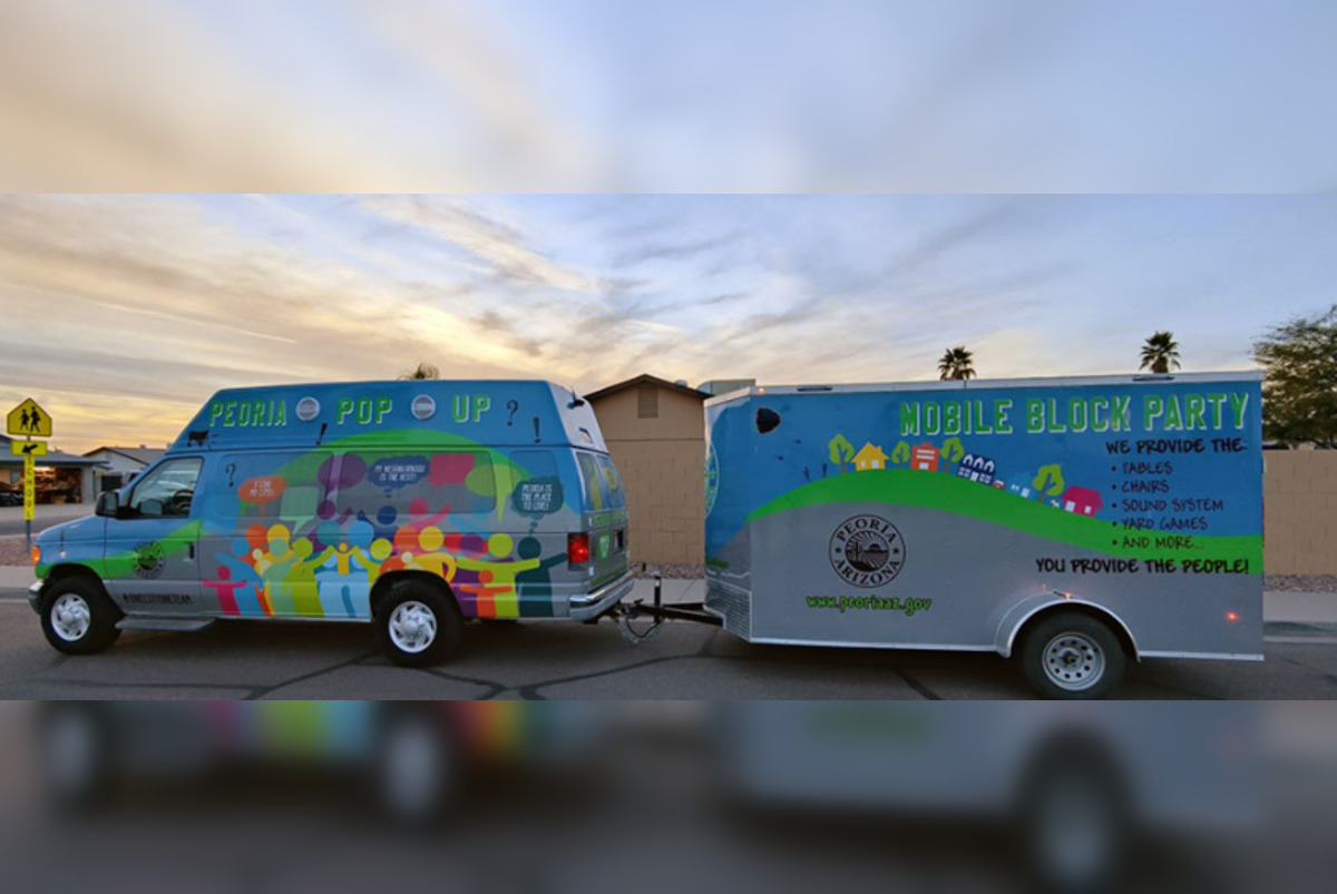 Peoria Unveils Free Block Party Trailer to Boost Community Engagement