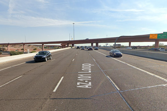 Person Injured in Multi-Vehicle Collision on Loop 101 in Tempe, Causes Major Traffic Delays
