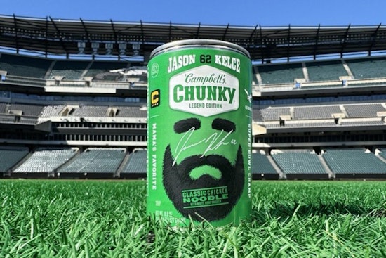 Philadelphia Legend Jason Kelce Immortalized in Limited-Edition “Chunky” Soup Cans by Campbell's