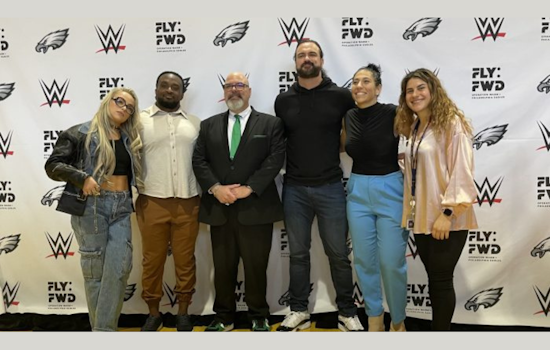 Philly's Frankford High School Scores Big for International Women's Day with WWE Stars and Eagles Cheerleaders