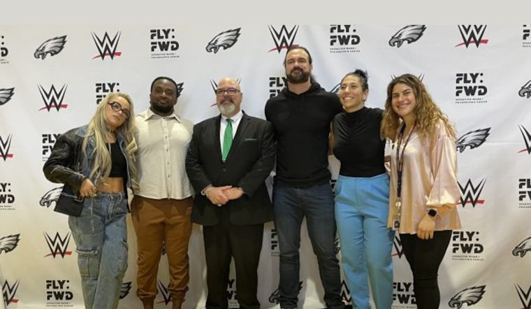 Philly's Frankford High School Scores Big for International Women's Day with WWE Stars and Eagles Cheerleaders