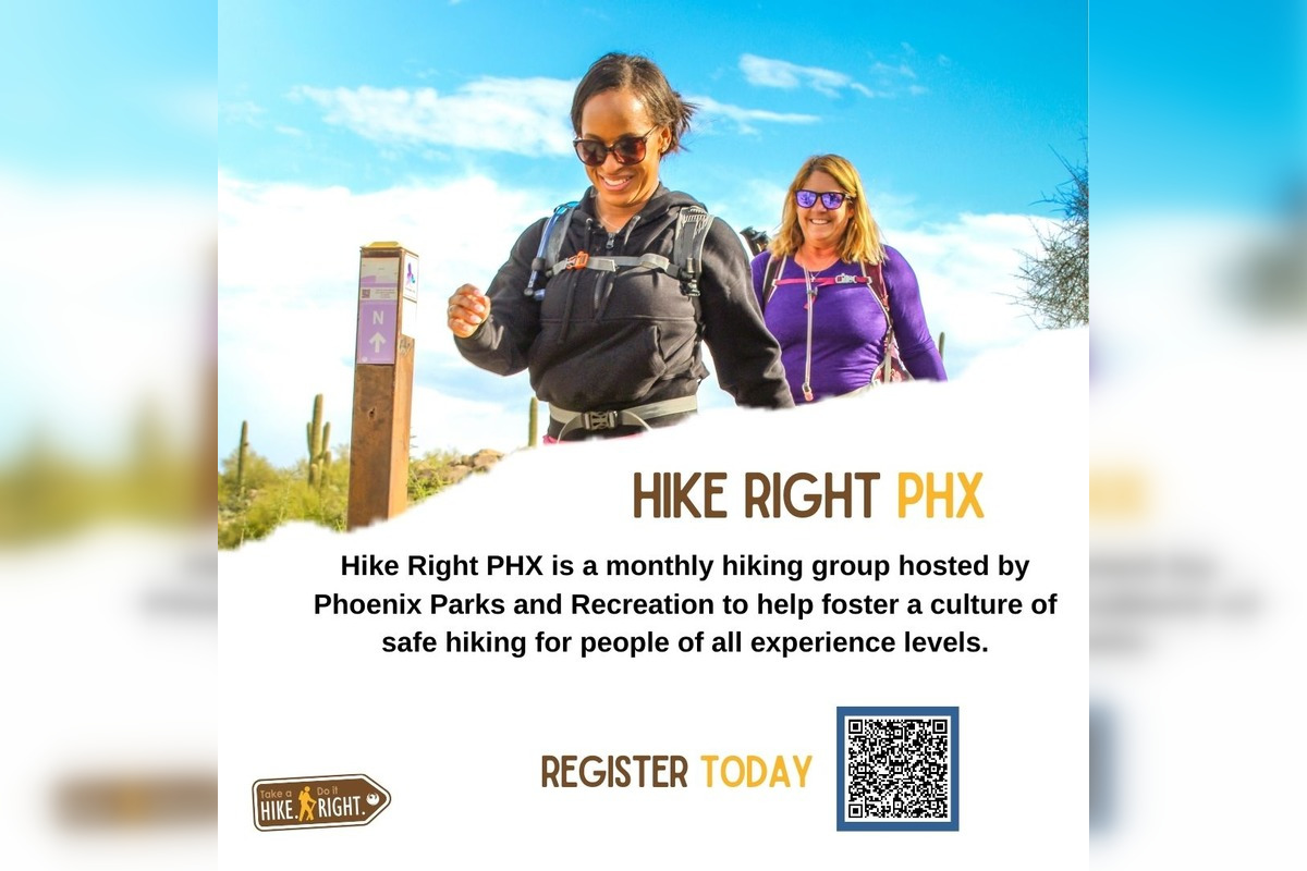 Phoenix Parks and Recreation Launches 'Hike Right PHX' Monthly Group