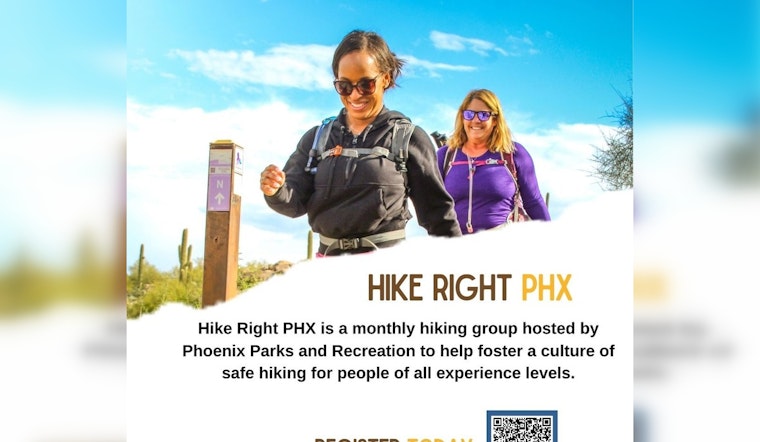 Phoenix Parks and Recreation Launches 'Hike Right PHX' Monthly Group to Foster Safe Outdoor Adventures