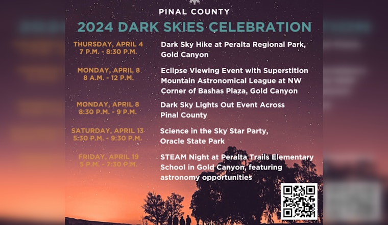 Pinal County Embraces Stars with "Dark Skies Lights Out" Event for International Dark Sky Week
