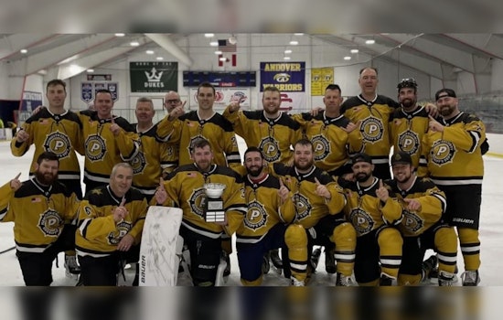 Plymouth County Sheriff's Deputies Trade Badges for Hockey Sticks in Kingston Police Hockey Classic