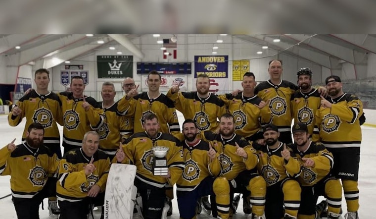 Plymouth County Sheriff's Deputies Trade Badges for Hockey Sticks in Kingston Police Hockey Classic