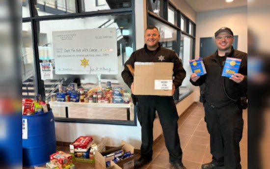 Plymouth County Sheriff’s K9 and Field Services Enter Friendly Rivalry for Local Food Drive