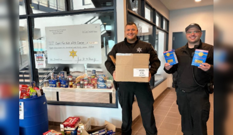 Plymouth County Sheriff’s K9 and Field Services Enter Friendly Rivalry for Local Food Drive