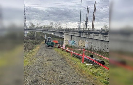 Portland Battles Sewage Spill Under N Columbia Boulevard Bridge