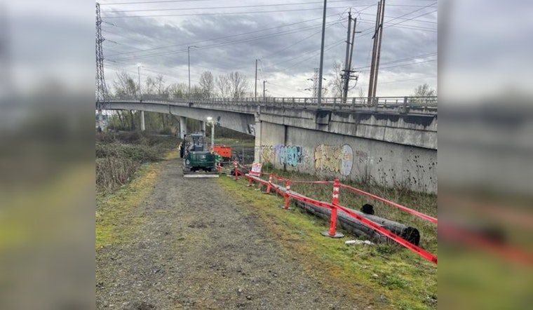Portland Battles Sewage Spill Under N Columbia Boulevard Bridge