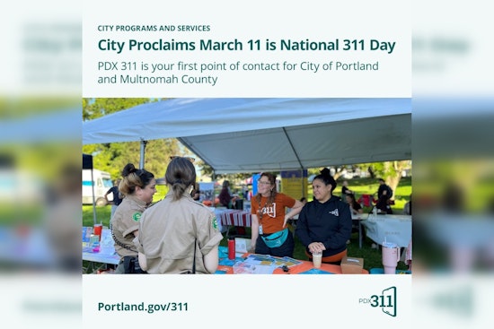 Portland Celebrates National 311 Day, Honors Non-Emergency Service's Impact on Civic Engagement