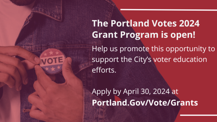 Portland Launches Voter Education Grants to Promote Understanding of Ranked-Choice Voting