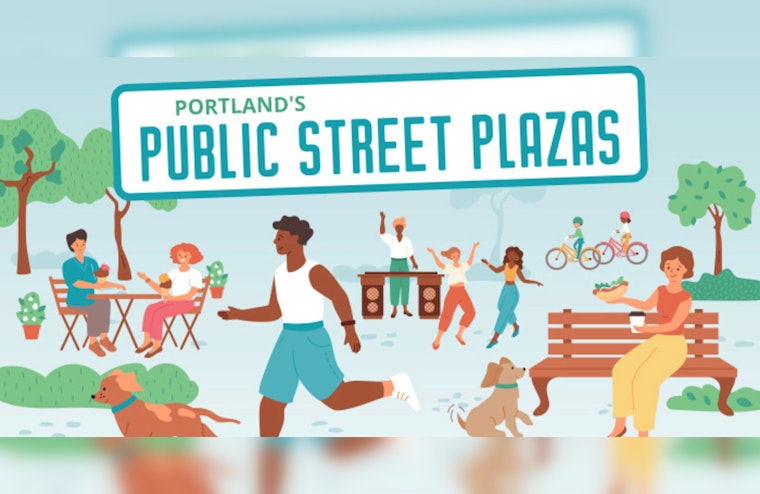 Portland Plazas Continue to Shine with Extended Winter Lights Installations
