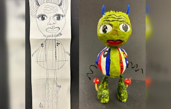 Portland Students Bridge Generations with 'Exquisite Corpse' Art Exhibit at City Arts Program