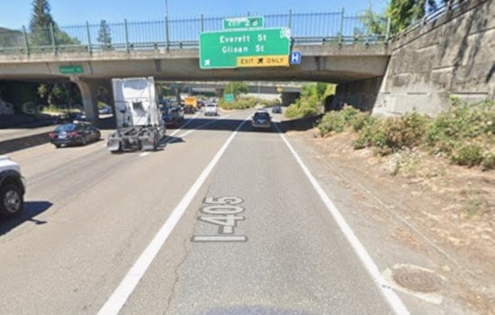 Portland's I-405 Southbound Shut Down by Pro-Palestine Protest, Triggering Major Traffic Delays